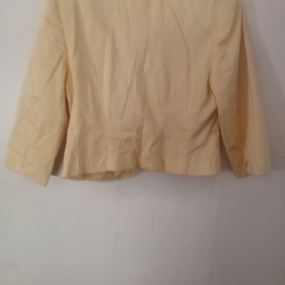 Yellow George stretch Blazer Jacket